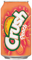 Crush Peach Soda 12 Oz Can