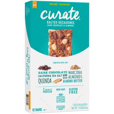 Curate™ Salted Decadence Snack Bars 12-1.59 oz. Packs