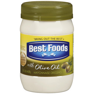 Best Foods® Mayonnaise Dressing with Olive Oil 15 fl. oz. Plastic Jar