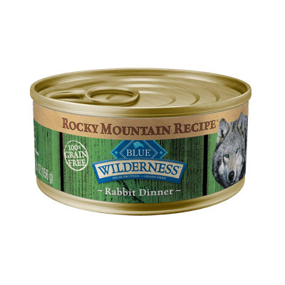 THE BLUE BUFFALO CO. BLUE™ Wilderness® Rocky Mountain Recipe™ Rabbit Recipe For Adult Dogs
