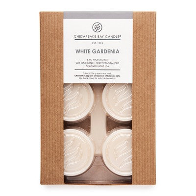 Chesapeake Bay Candles Hertitage White Gardenia Wax Melt Candle