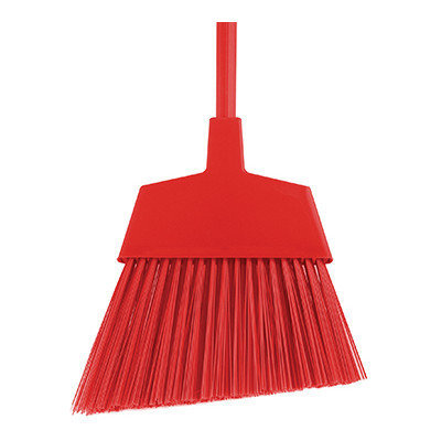 O-cedar Commercial All Red Unflagged Large Angle Broom - 6 EA