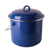 Stansport Cast Steel 7-qt. Straight Pot with Lid
