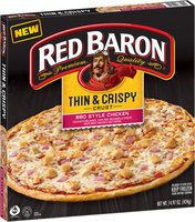 Red Baron® Thin & Crispy Crust BBQ Style Chicken Pizza 14.97 oz. Box