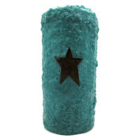 Starhollowcandleco Star Votive Candle Color: Turquoise