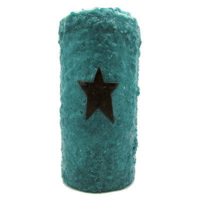 Starhollowcandleco Star Votive Candle Color: Turquoise