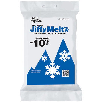 Diamond Crystal® Jiffy Melt Fast Acting Ice Melter 10 lb. Bag