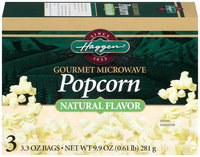 Haggen Gourmet 3.3 Oz Bags Microwave Popcorn 3 Ct Box