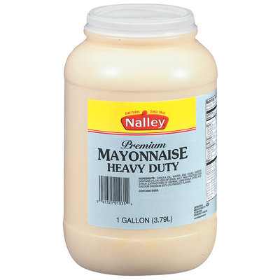 Nalley Premium Heavy Duty Mayonnaise 1 Gal Plastic Jar