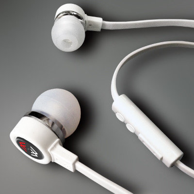 Teledex Inc. HD-40 inTalk MOV - Hi-Fi Noise Isolating In-Ear Headphones with Microphone