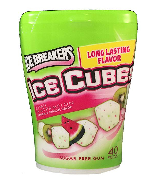 ICE BREAKERS ICE CUBES KIWI WATERMELON GUM Reviews 2019