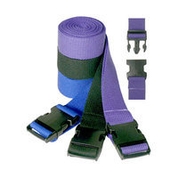 Yoga Direct Pinch Buckle Cotton Yoga Strap Size: 72