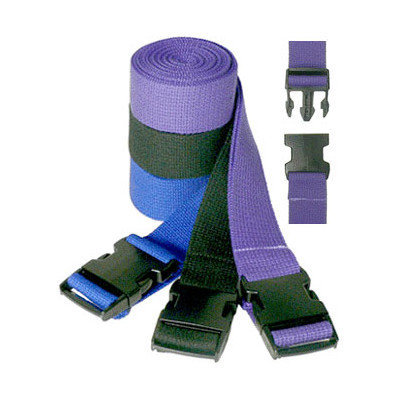 Yoga Direct Pinch Buckle Cotton Yoga Strap Size: 72