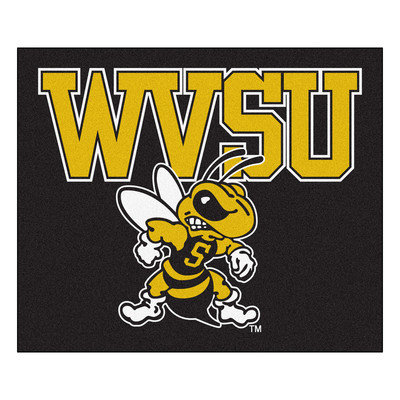 Sls Mats Collegiate West Virginia State Tailgater Area Rug
