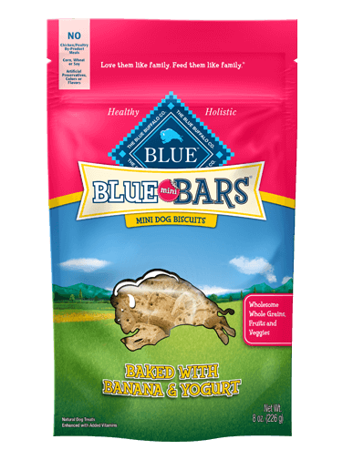 THE BLUE BUFFALO CO. BLUE™ Mini Bars® Banana & Yogurt Mini Dog Biscuits