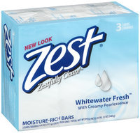 Zest® Whitewater Fresh™ Moisture-Rich Soap 3-4 oz. Bars