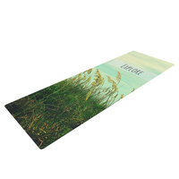 Kess Inhouse Explore by Robin Dickinson Quote Yoga Mat