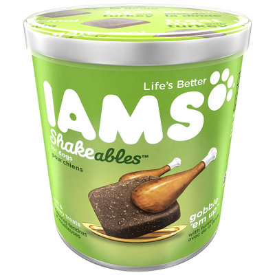 Iams™ Shakeables Gobble 'Em Up™ with Turkey Soft & Chewy Dog Treats