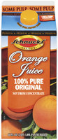 Schnucks 100% Pure Original Orange Juice 64 Oz Carton