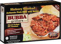 Bubba Grillers® Hickory Smoked Authentic Pork BBQ with Sauce 28 oz. Box