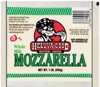 Heluva Good Natural Cheese Mozzarella 1 lb