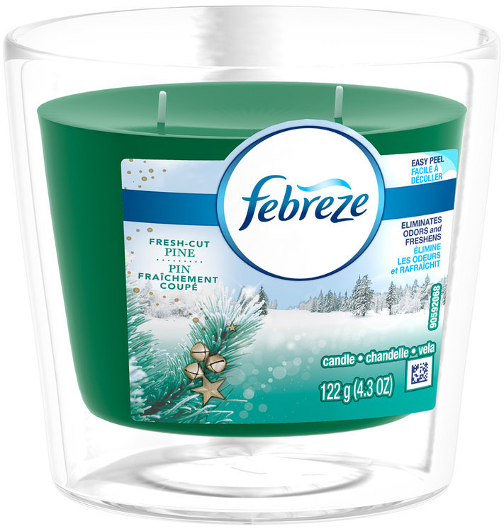 Candle Febreze Scented Candle Fresh Cut Pine Air Freshener (1 Count