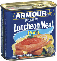 Armour Pork Premium Luncheon Meat 12 Oz Pull-Top Can