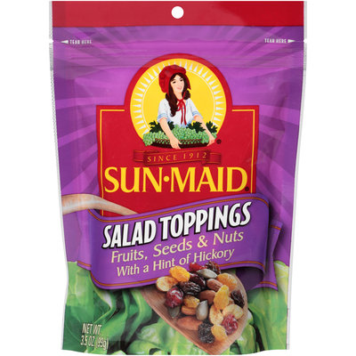 Sun-Maid® Fruits, Seeds & Nuts with a Hint of Hickory Salad Toppings 3.5 oz. Bag