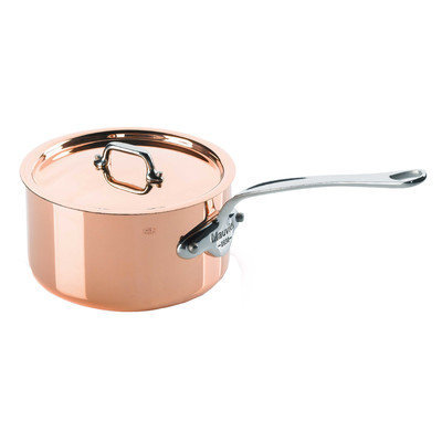 Mauviel M'Heritage 150c Copper Saucepan, 1.9 qt.