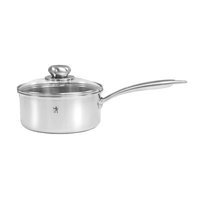 J A Henckels International Zwilling J.A. Henckels Steel Clad Stainless Steel 2-Quart Sauce Pan with Glass Lid