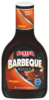 Stater Bros. Hickory Barbeque Sauce 18 Fl Oz Plastic Bottle