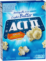 Act II® Light Butter Microwave Popcorn