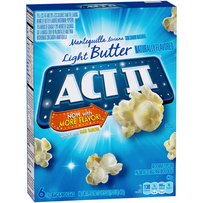 Act II® Light Butter Microwave Popcorn