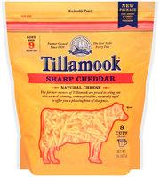 Tillamook® Shredded Sharp Cheddar Cheese 2 lb. Bag
