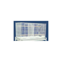 Yml Breeding Cage with Divider Color: Antique Silver