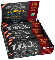 Organic Prairie® Mighty Bar™ Organic Beef with Cranberry & Sunflower Seed 12-1 oz. Bars