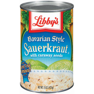 Libby's® Bavarian Style With Caraway Seeds Sauerkraut 15 Oz Can