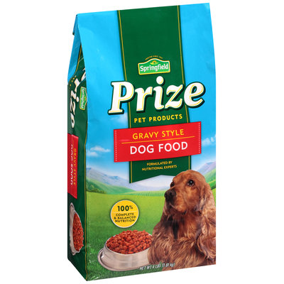 Springfield® Prize Gravy Style Dog Food 4 lb. Bag