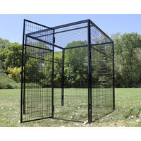 K9 Kennel Animal Enclosure with Welded Wire Top
