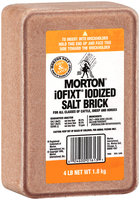 Morton® iOFIXT® Iodized Salt 4 lb. Brick