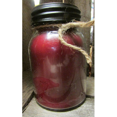 Starhollowcandleco Scent Jar Candle Color: Cranberry