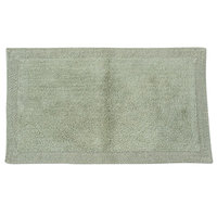 Textile Decor Castle 2 Piece 100% Cotton Bella Napoli Reversible Bath Rug Set, 30 H X 20 W and 40 H X 24 W