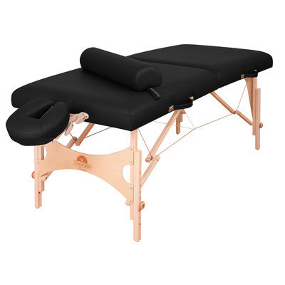 Oakworks Aurora Massage Table (Essential Package) - Color: Coal, Width: 30