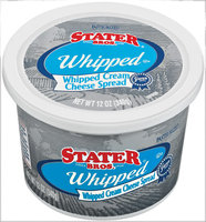 Stater Bros. Whipped Cream Cheese Spread 12 Oz Plastic Container