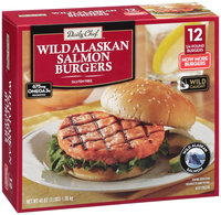 Daily Chef™ Wild Alaskan Salmon Burgers 3 lb. Box