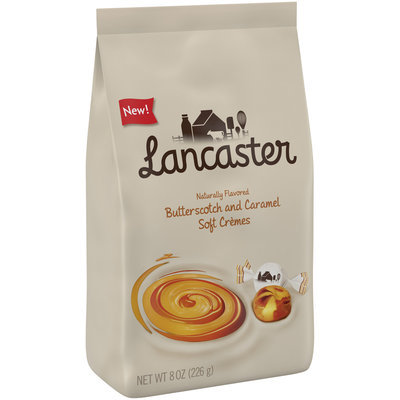 Lancaster® Soft Cremes Caramel Candy 8 oz. Stand-Up Bag