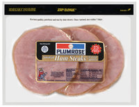 Plumrose Smoked 97% Fat Free Ham Steaks