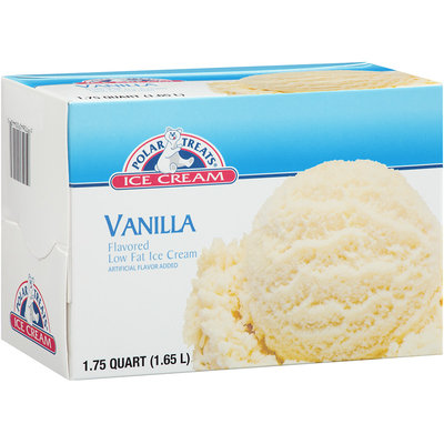 Polar Treats ® Vanilla Low Fat Ice Cream 1.75 qt