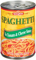 Springfield In Tomato & Cheese Sauce Spaghetti 14.75 Oz Pull-Top Can
