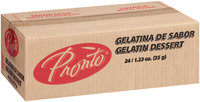 Pronto™ Raspberry Water Based Gelatin Dessert 24-1.23 oz. Boxes